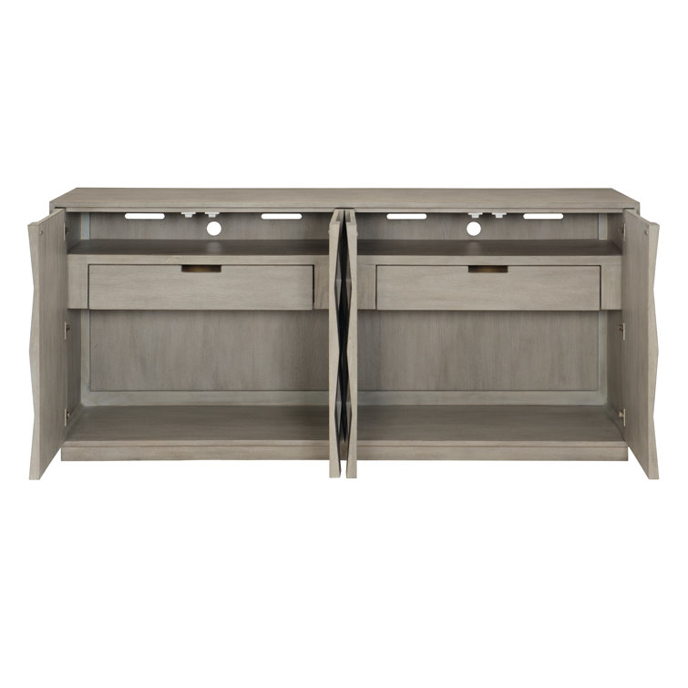 Linea Transitional Beige 74'' Cerused Oak Sideboard