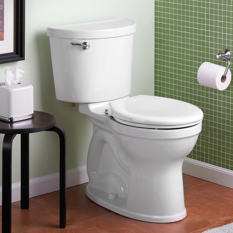 High Efficiency White Round Two-Piece Toilet