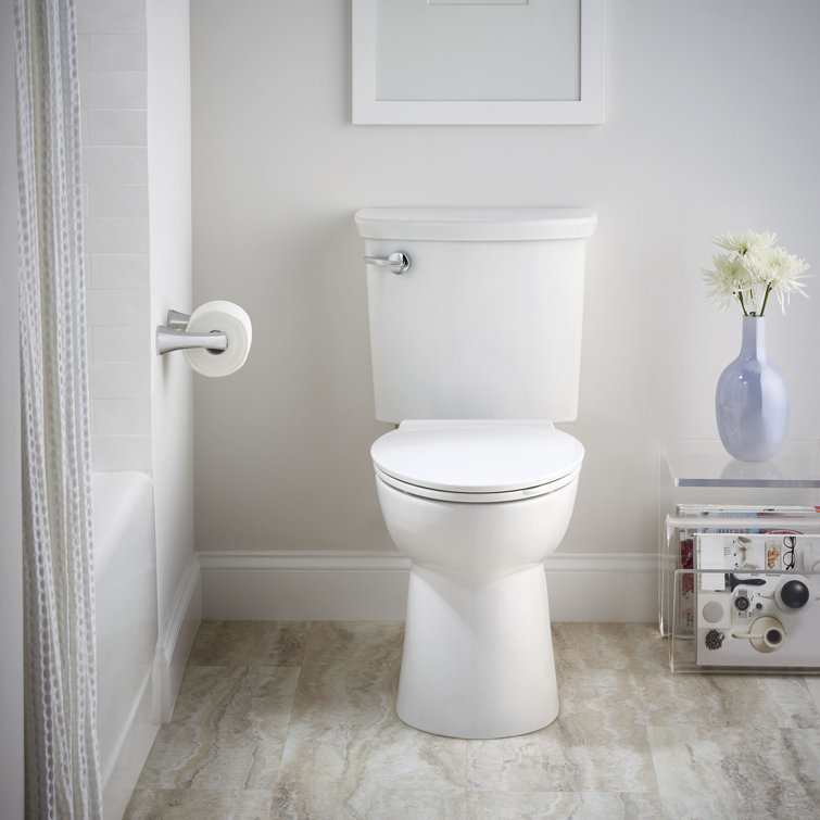 White Elongated High Efficiency Free Standing Toilet