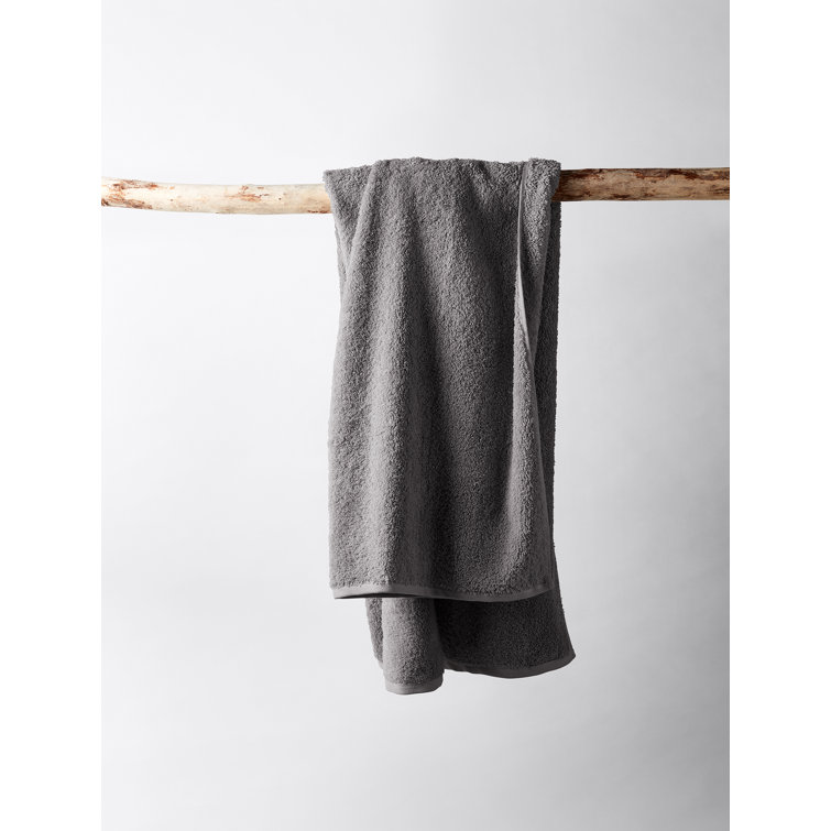 Slate Organic Turkish Cotton Bath Towel