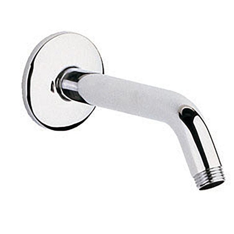 6.63" Chrome Tubular Wall-Mounted Shower Arm