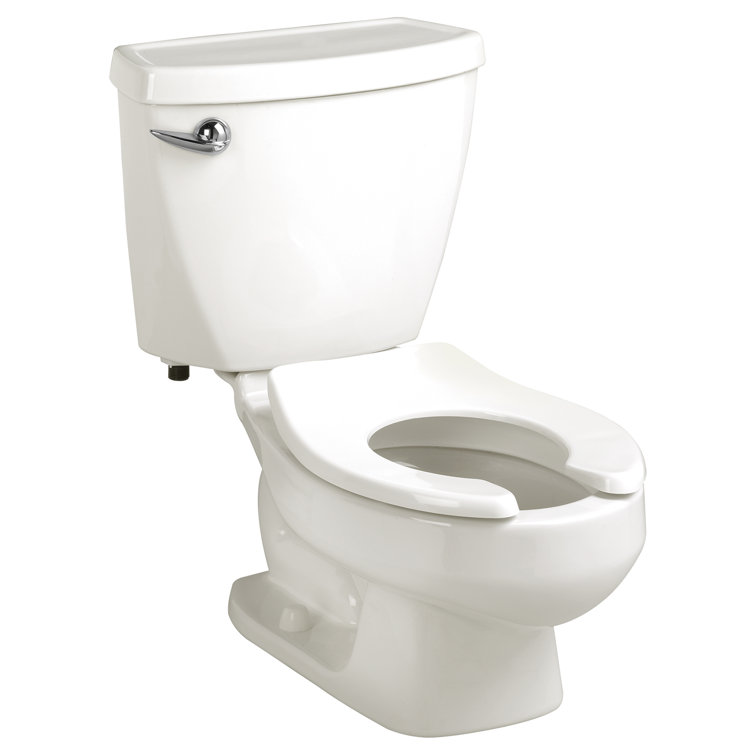 White Round High Efficiency Dual Flush Toilet