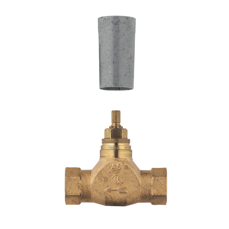 Grohe Brass Volume Control Rough-In Valve with TurboStat