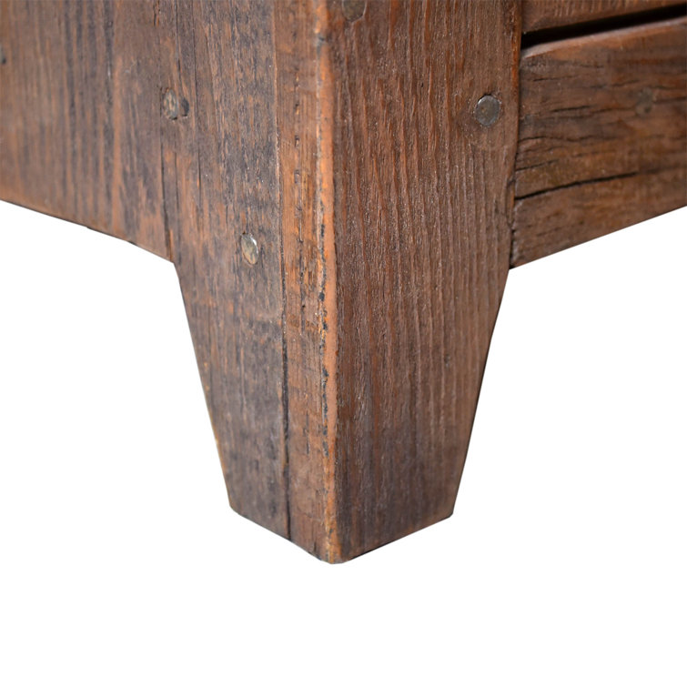 Chestnut Solid Wood 36" Americana Vanity Base, Handcrafted