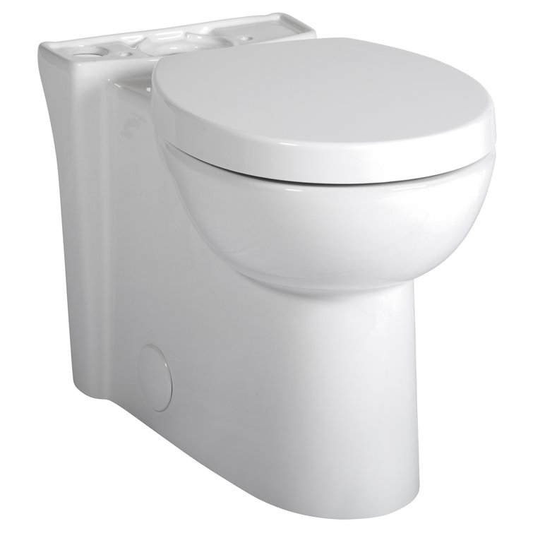 White Ceramic Round Front Tall Height Toilet Bowl