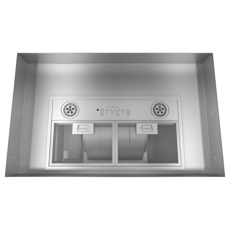 Stainless Steel 20" Convertible Insert Range Hood with Heat Sentry