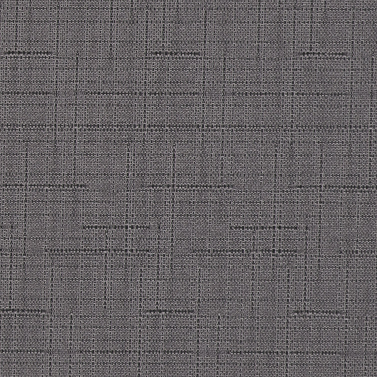 Charcoal Blackout Rod Pocket Window Curtain Panel