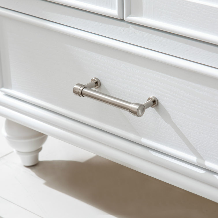 Melissa 24" Grain White Single Vanity with Carrara White Top