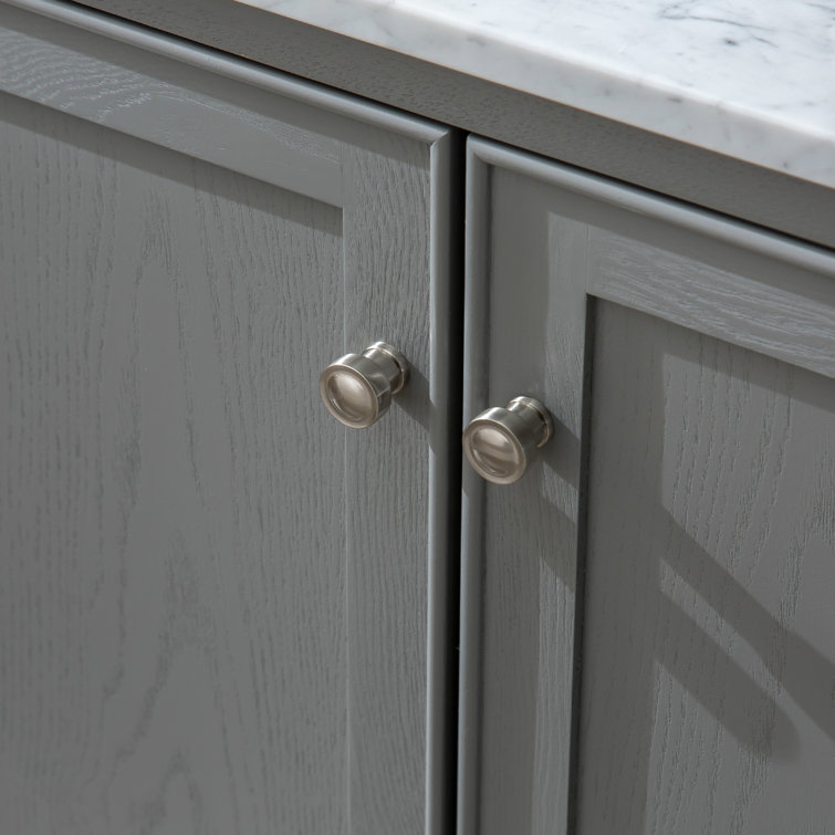 Melissa 30" Grain Gray Single Vanity with Carrara White Top