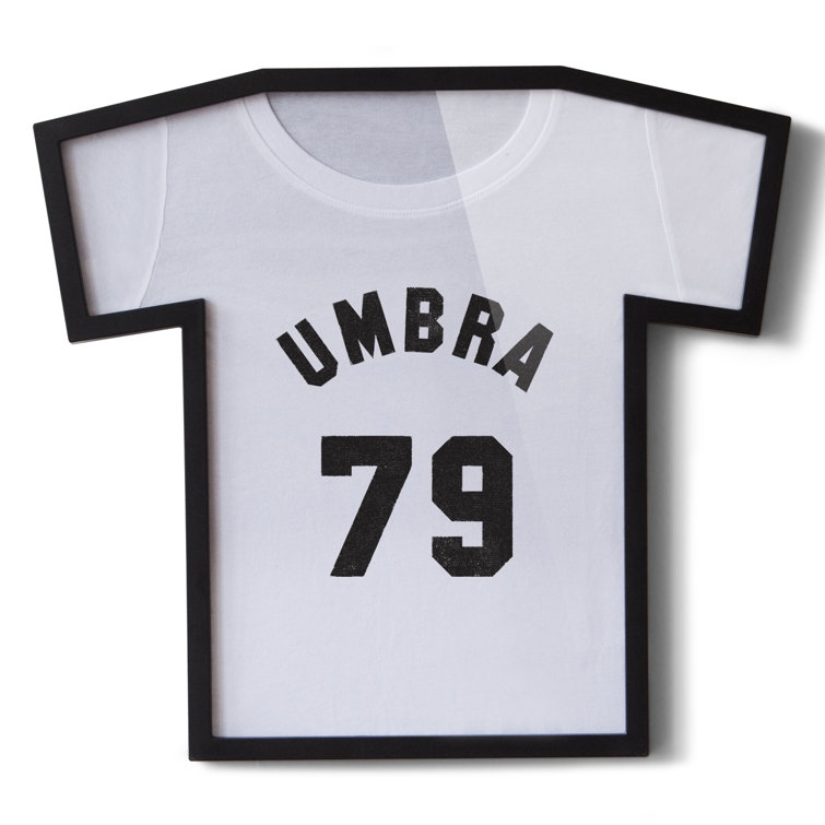 Classic Black Acrylic Wall-Mounted T-Shirt Display Frame