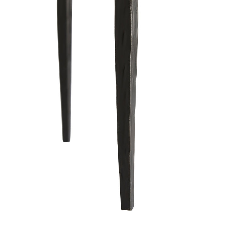 Bordeaux Chenille Handcrafted Metal Armchair
