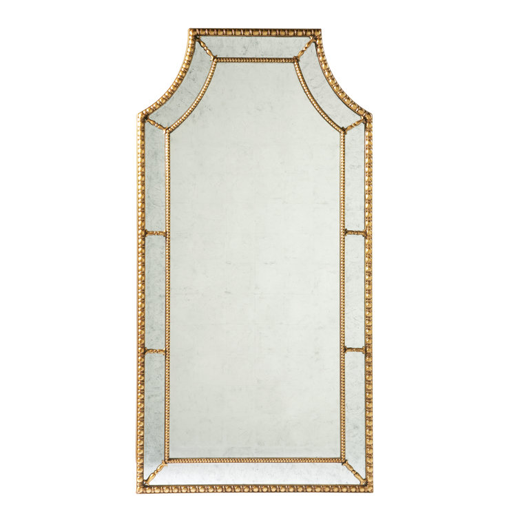 Staffordshire Vintage Gold Leaf Wood Wall Mirror