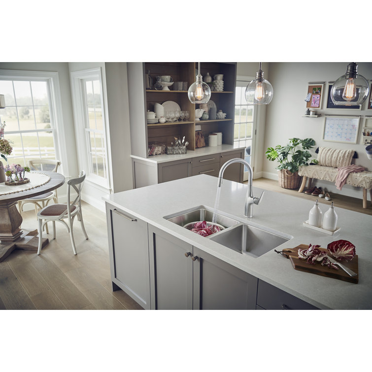 Formera 33" Double Bowl Stainless Steel Undermount Kitchen Sink