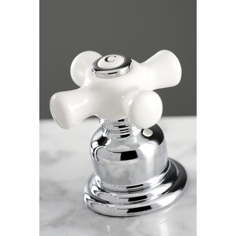 American Classic Polished Chrome Widespread Bathroom Faucet