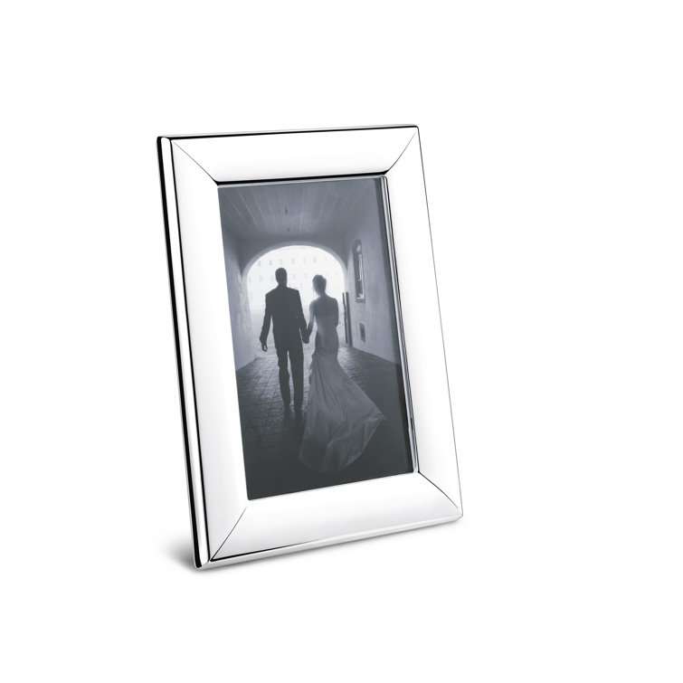 Polished Stainless Steel 4" x 6" Picture Frame