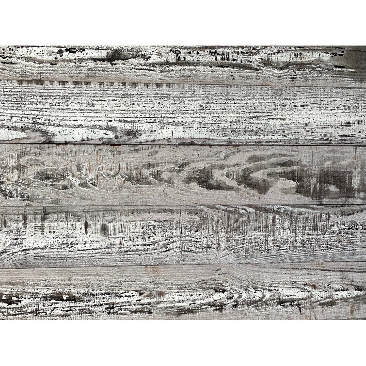 Distressed Pine 4 ft Barn Wood Wall Planks 6-Pack