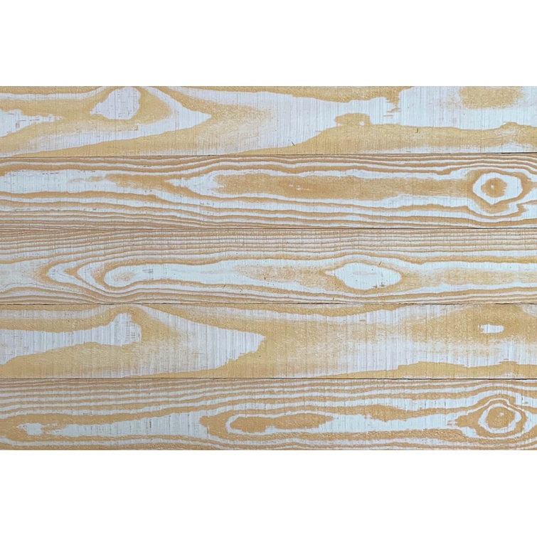 Distressed Pine 4 ft. Smooth Rustic Wall Planks