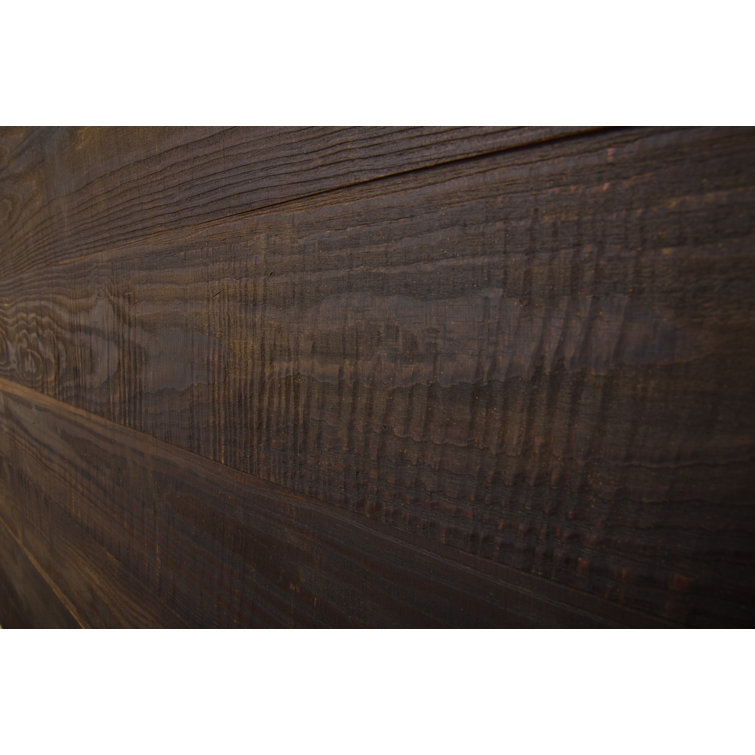 Ebony Pine 4 ft. Distressed Barn Wood Wall Planks (6-Pack)