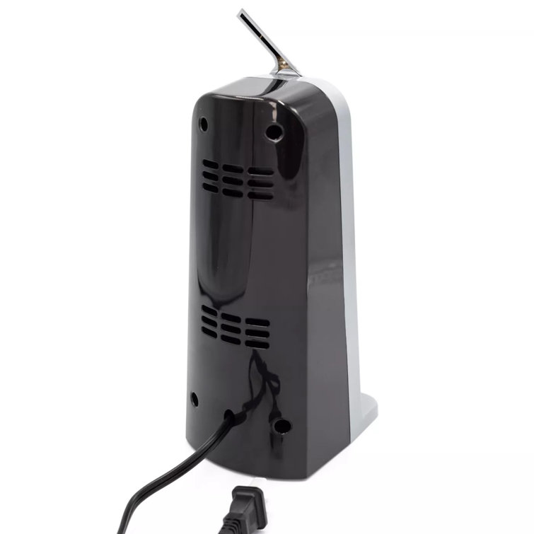 Chrome Electric Can Opener with Power Cut Blade