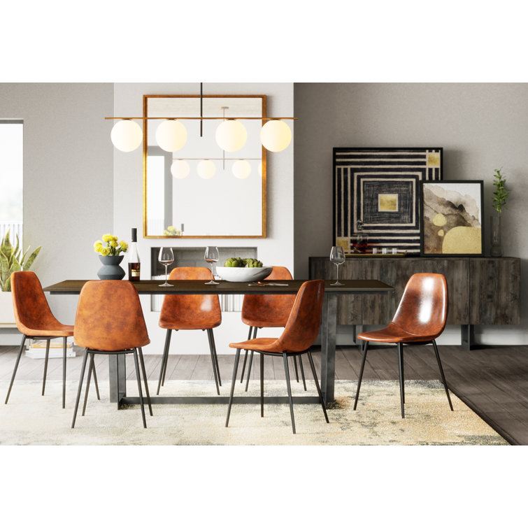 Gray Metal Rectangular Wall Mirror, 36 x 24 Inches