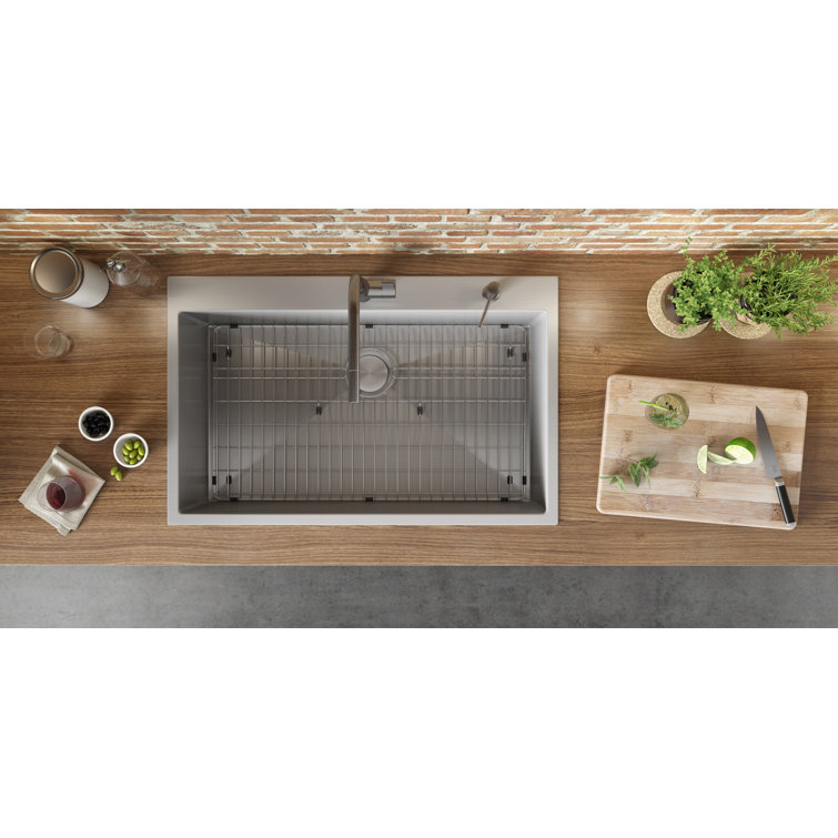Ruvati 31-inch Stainless Steel Single Bowl Kitchen Sink