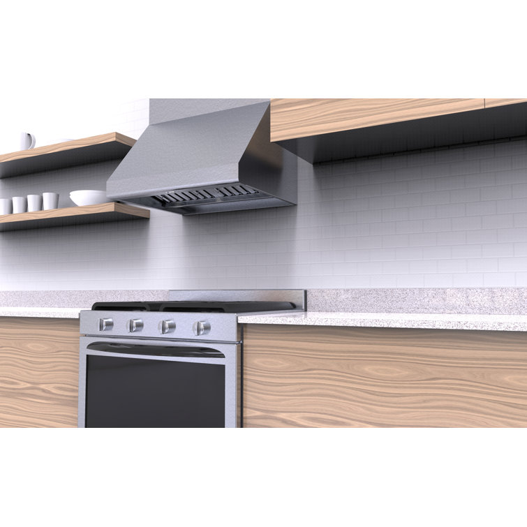 30-Inch Stainless Steel Under Cabinet Convertible Range Hood