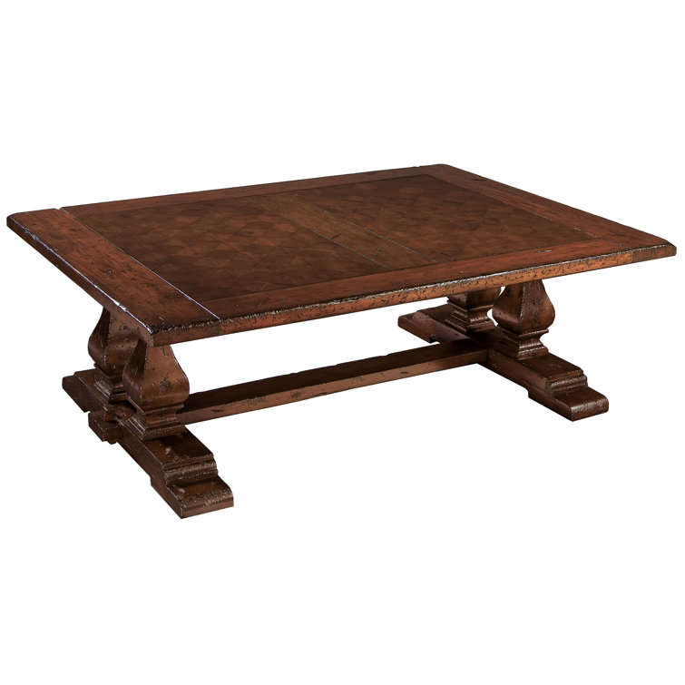 Vintage Mahogany Rectangular Cocktail Table by Hekman