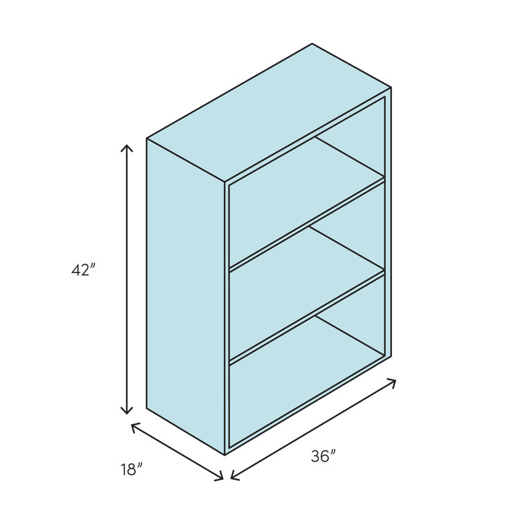 Putty Adjustable Steel 72" Bookcase with Reversible Shelves