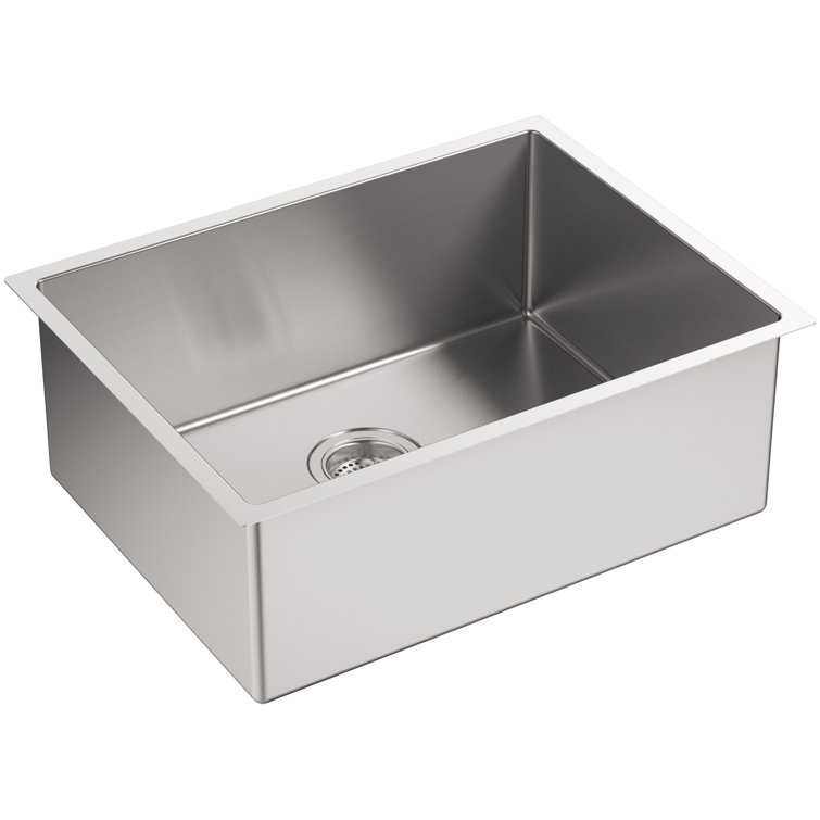 Strive 24" Stainless Steel Under-Mount Single Bowl Kitchen Sink