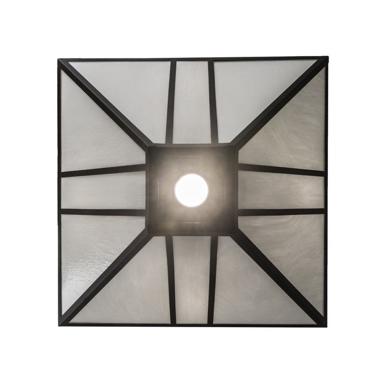 Oil Rubbed Bronze 9-Light Geometric LED Chandelier