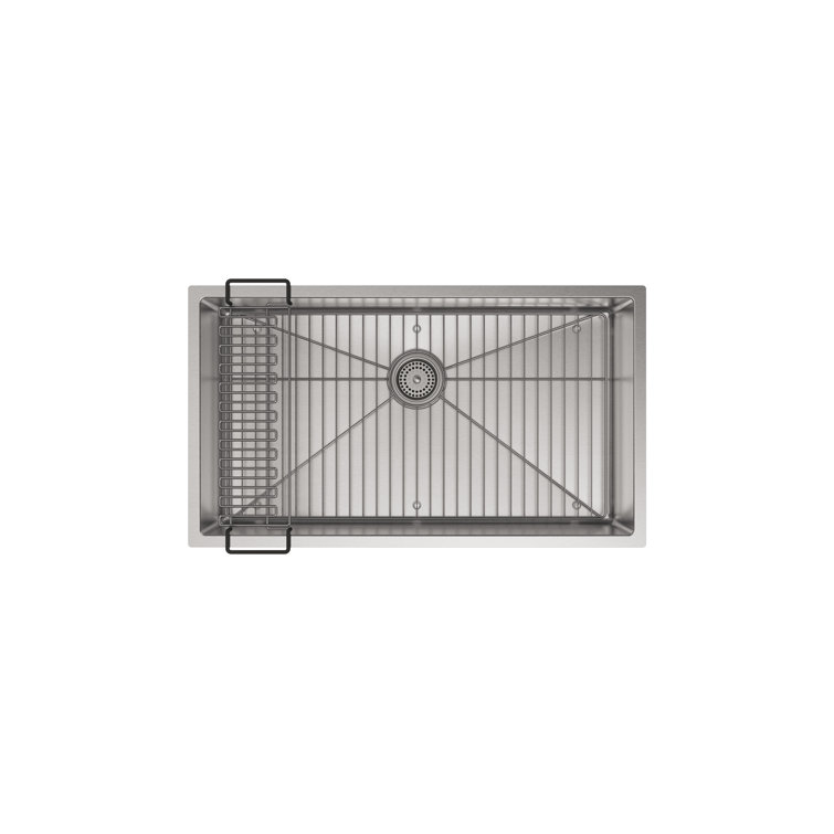 Strive 38" Stainless Steel Undermount Single Bowl Kitchen Sink