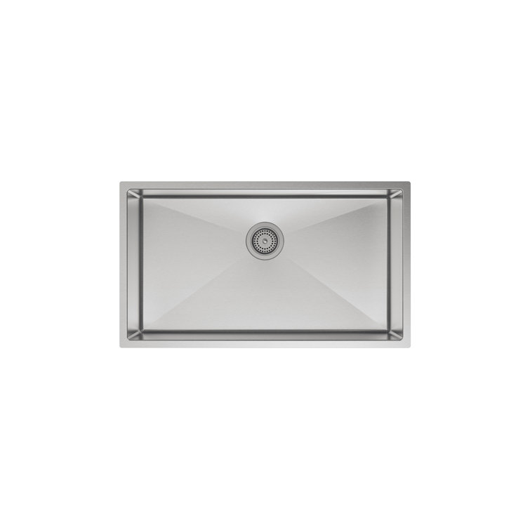 Strive 38" Stainless Steel Undermount Single Bowl Kitchen Sink