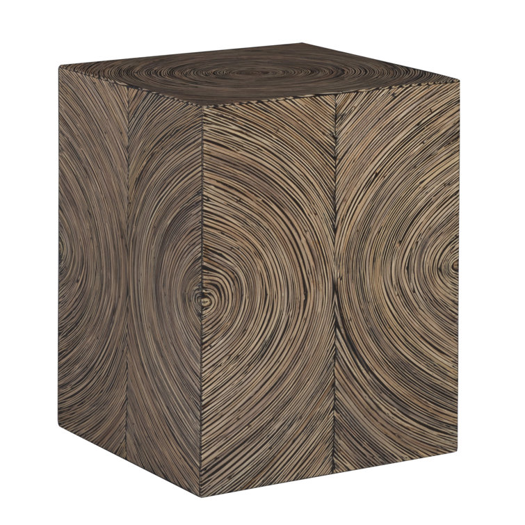 Transitional Black Vine-Inlaid Square Bunching Table