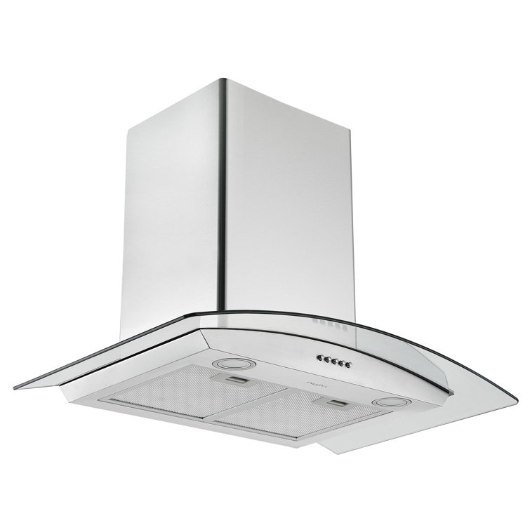 Ancona 30" Stainless Steel Convertible Wall Mount Range Hood