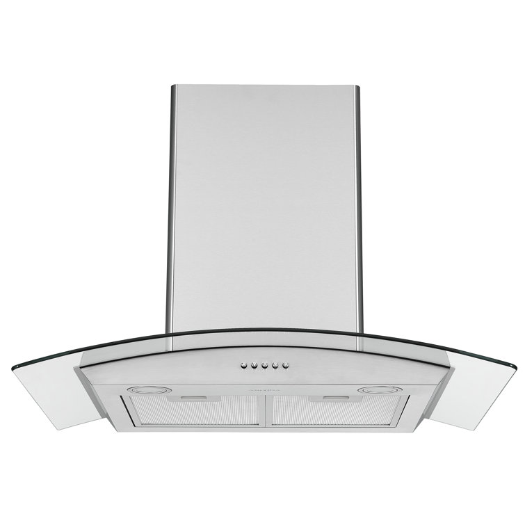 Ancona 30" Stainless Steel Convertible Wall Mount Range Hood