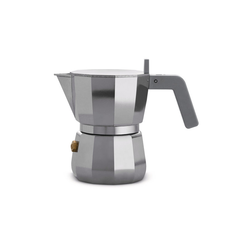 Aluminum 1-Cup Moka Espresso Coffee Maker