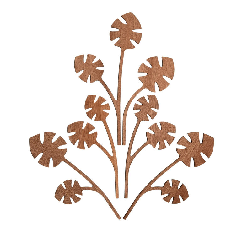 Mahogany Leaf-Shaped Reed Diffuser Accessory