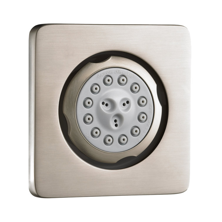 Satin Nickel Multi-Function Square Body Spray