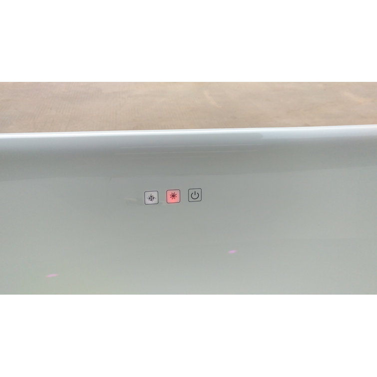 Aubrey 67'' White Freestanding Acrylic Soaking Bathtub