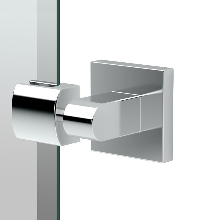 Elevate Chrome Frameless Rectangular Bathroom Mirror