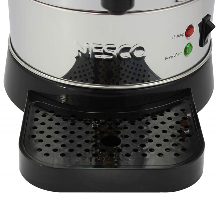 Nesco 50-Cup Stainless Steel Coffee Urn with Locking Lid