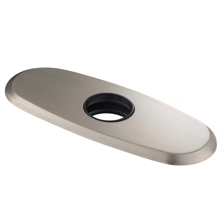 Spot Free Stainless Steel Bathroom Faucet Deck Plate