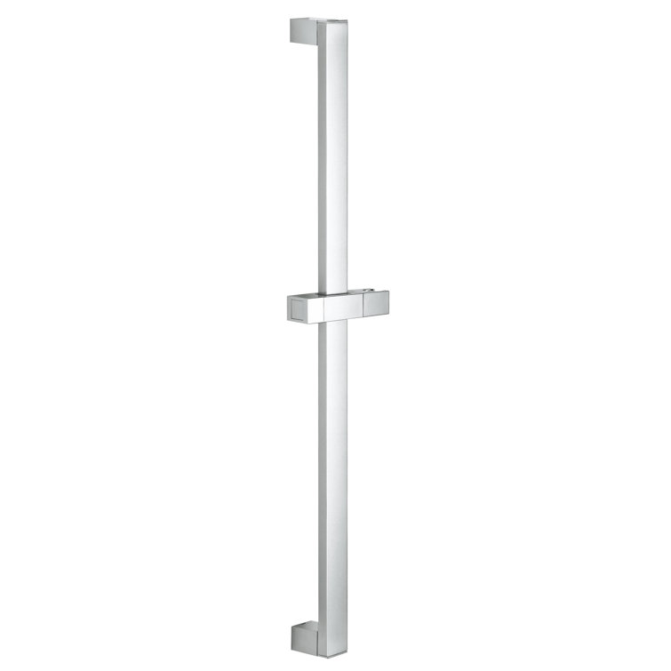 Euphoria Cube 24" Chrome Modern Shower Slide Bar