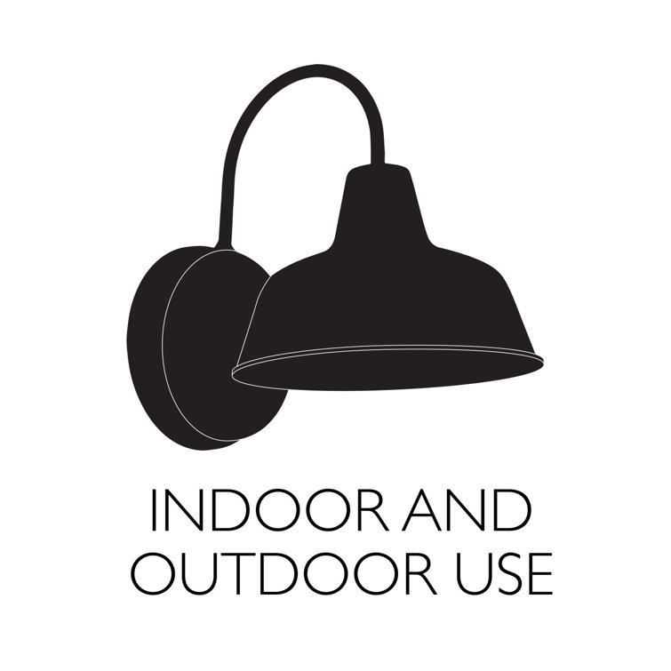 Mason Galvanized Steel 10-Inch Outdoor Wall Sconce