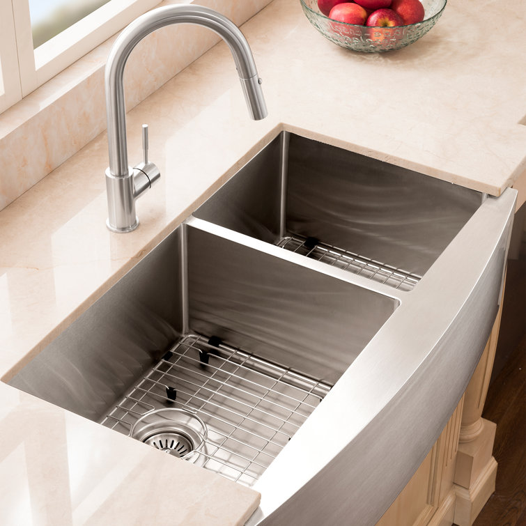 Gemini Chrome High Arc Kitchen Faucet