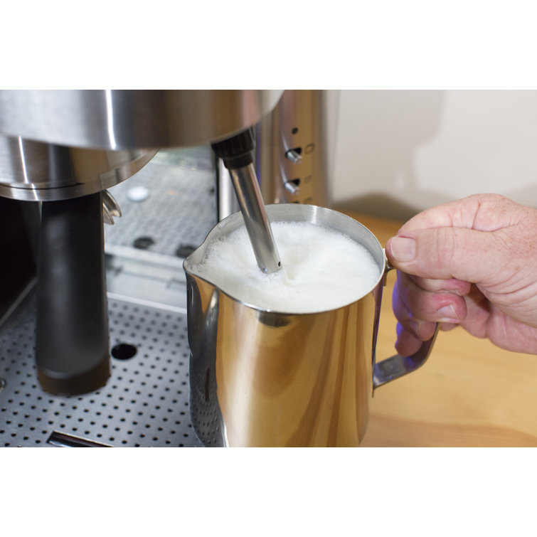 Espressione Stainless Steel Automatic Coffee and Espresso Maker with Steam Wand