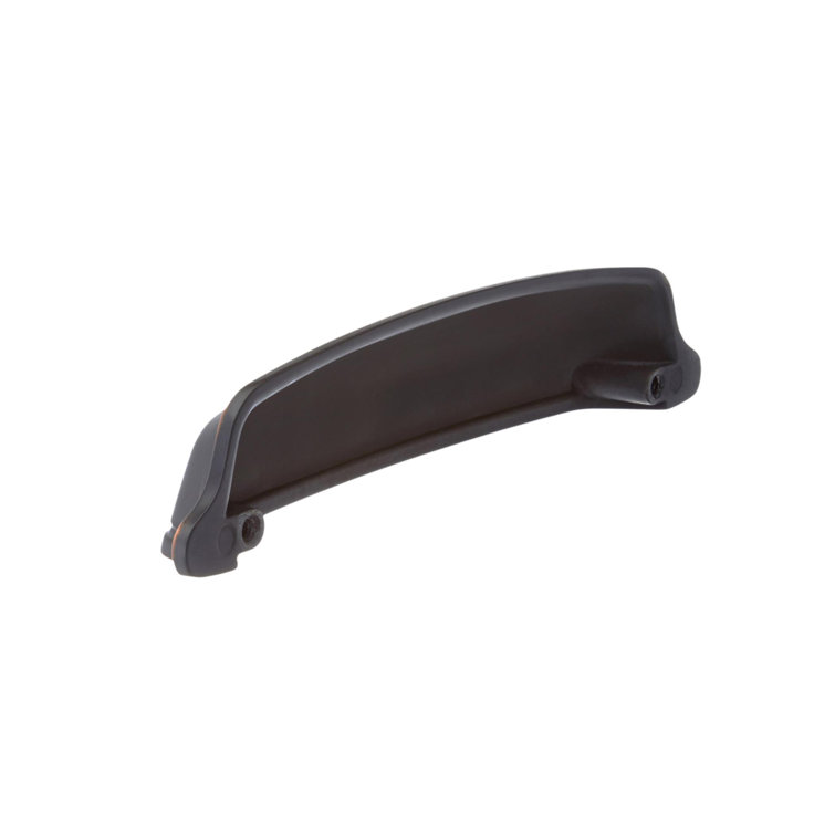 Oil Rubbed Bronze Cabinet Cup Pull with Mounting Hardware