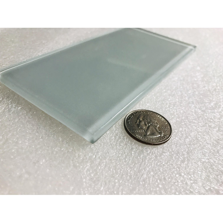 Metro 3x6 Glossy Blue Glass Subway Wall Tile