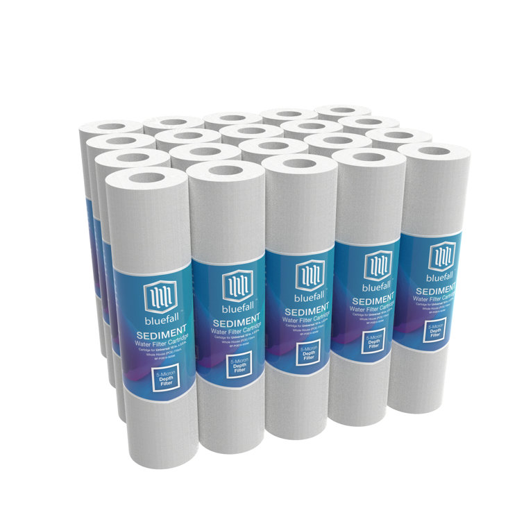 5-Micron Sediment Water Filter Replacement Cartridge for 10" x 2.5" Systems