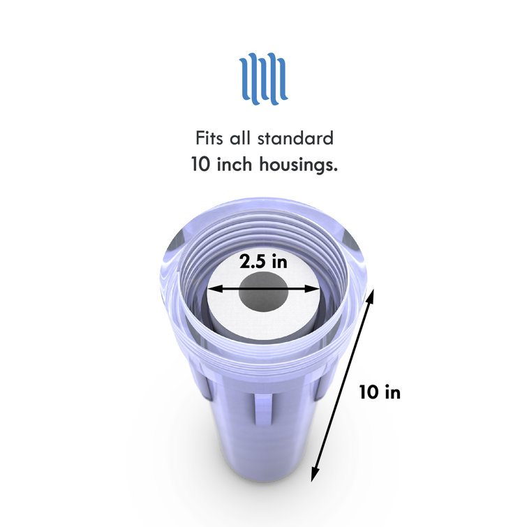 1 Micron Sediment Water Filter Cartridge Pack of 12